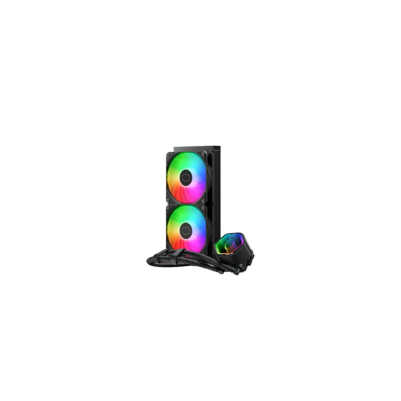 Cooler Master MasterLiquid 240 Core II Processore Kit di raffreddamento a liquido 12 cm Nero Cooler Master MasterLiquid 240 Core II Processore Kit di raffreddamento a liquido 12 cm Nero