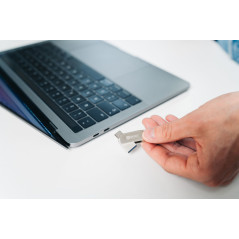 MyMedia MyDual USB 3.2 Gen 1 unità flash USB 128 GB USB Type-A   USB Type-C 3.2 Gen 1 (3.1 Gen 1) Argento