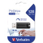 Verbatim PinStripe 3.0 - Memoria USB 3.0 da 128GB - Nero Verbatim PinStripe 3.0 - Memoria USB 3.0 da 128GB - Nero