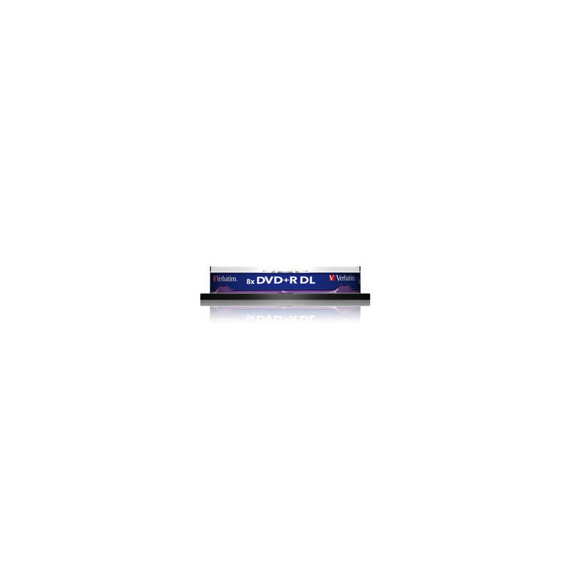 Verbatim DVD+R Double Layer Matt Silver 8x 8,5 GB DVD+R DL 10 pz