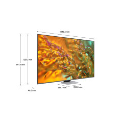 Samsung TQ65Q80DAT 165,1 cm (65") 4K Ultra HD Smart TV Wi-Fi Argento