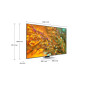 TELEVISIÓN QLED 65  SAMSUNG TQ65Q80D UHD FULL ARRAY 120HZ