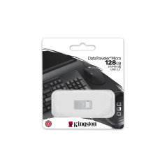 Kingston Technology DataTraveler 128GB Micro 200MB s Metal USB 3.2 Gen 1