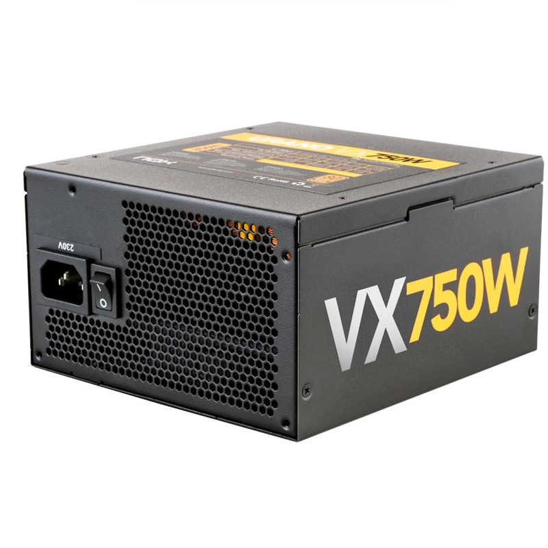 NOX Urano VX Bronze Edition alimentatore per computer 750 W 20+4 pin ATX ATX Nero, Arancione NOX Urano VX Bronze Edition alimentatore per computer 750 W 20+4 pin ATX ATX Nero, Arancione