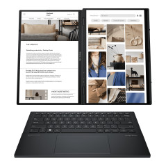 ASUS Zenbook Duo UX8406MA-PZ255W Intel Core Ultra 9 185H Ibrido (2 in 1) 35,6 cm (14") Touch screen 3K 32 GB LPDDR5x-SDRAM 1 TB