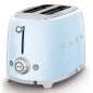 Smeg Tostapane 50's Style – Azzurro LUCIDO 2x2 – TSF01PBEU