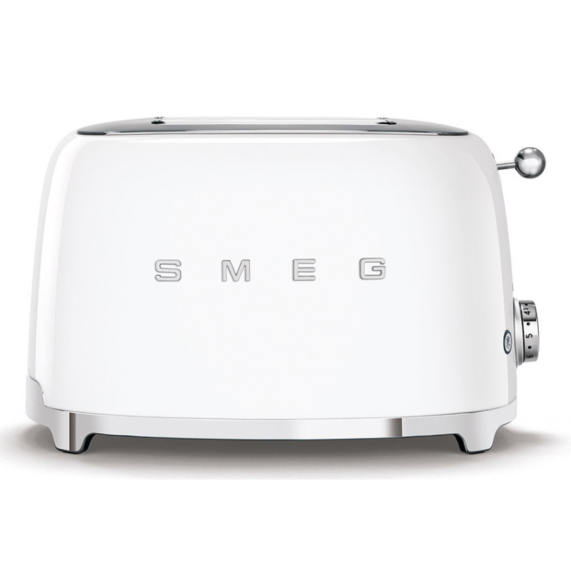 Smeg Tostapane 50's Style – Bianco LUCIDO 2x2 – TSF01WHEU