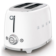 Smeg Tostapane 50's Style – Bianco LUCIDO 2x2 – TSF01WHEU