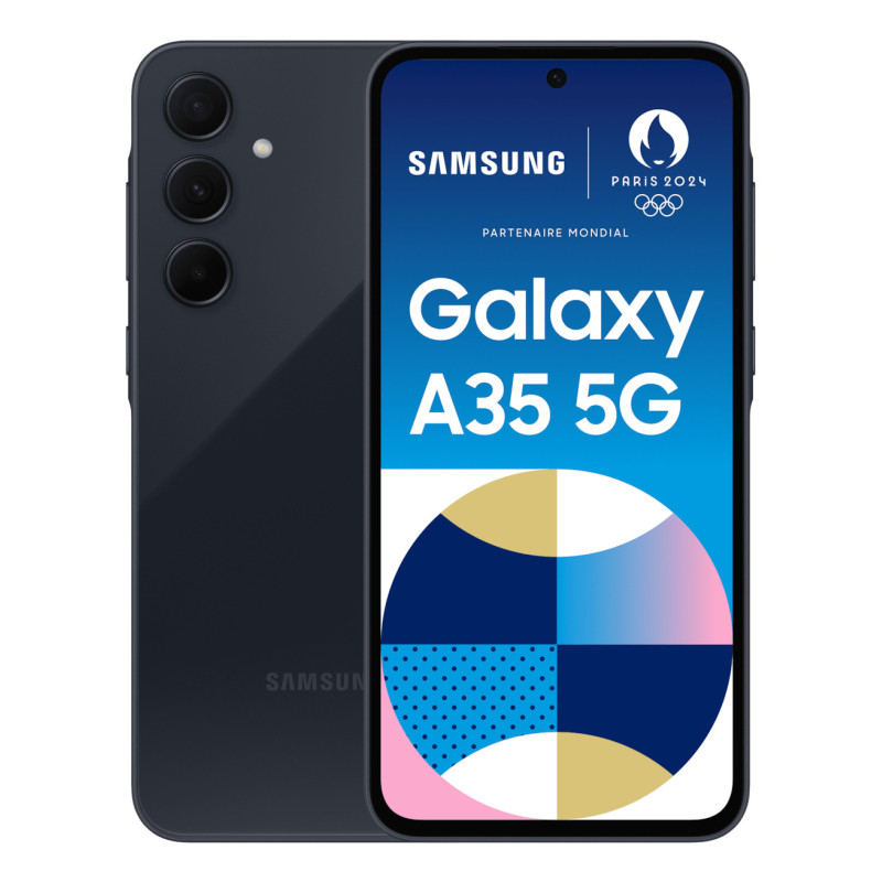 Samsung Galaxy A35 5G 16,8 cm (6.6") Dual SIM ibrida Android 14 USB tipo-C 6 GB 128 GB 5000 mAh Blu marino Samsung Galaxy A35 5G 16,8 cm (6.6") Dual SIM ibrida Android 14 USB tipo-C 6 GB 128 GB 5000 mAh Blu marino