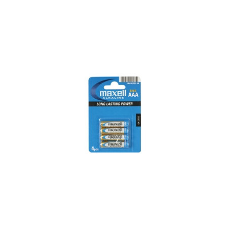 Maxell Battery Alkaline LR-03 AAA 4-Pack Batteria monouso Alcalino