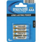Maxell Battery Alkaline LR-03 AAA 4-Pack Batteria monouso Alcalino Maxell Battery Alkaline LR-03 AAA 4-Pack Batteria monouso Alcalino