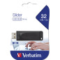 Verbatim Slider - Memoria USB da 32 GB - Nero Verbatim Slider - Memoria USB da 32 GB - Nero