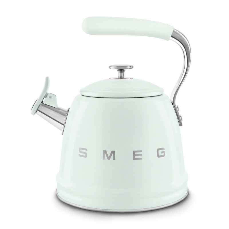 Smeg Bollitore con fischio 50's Style - Verde Pastello LUCIDO - WKF01PG Smeg Bollitore con fischio 50's Style - Verde Pastello LUCIDO - WKF01PG