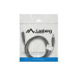 Lanberg CA-MJFJ-10CC-0015-BK cavo audio 1,5 m 3.5mm Nero Lanberg CA-MJFJ-10CC-0015-BK cavo audio 1,5 m 3.5mm Nero