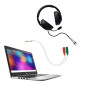 Nanocable 10.24.1201 cavo audio 0,2 m 3.5mm 2 x 3.5mm Bianco Nanocable 10.24.1201 cavo audio 0,2 m 3.5mm 2 x 3.5mm Bianco