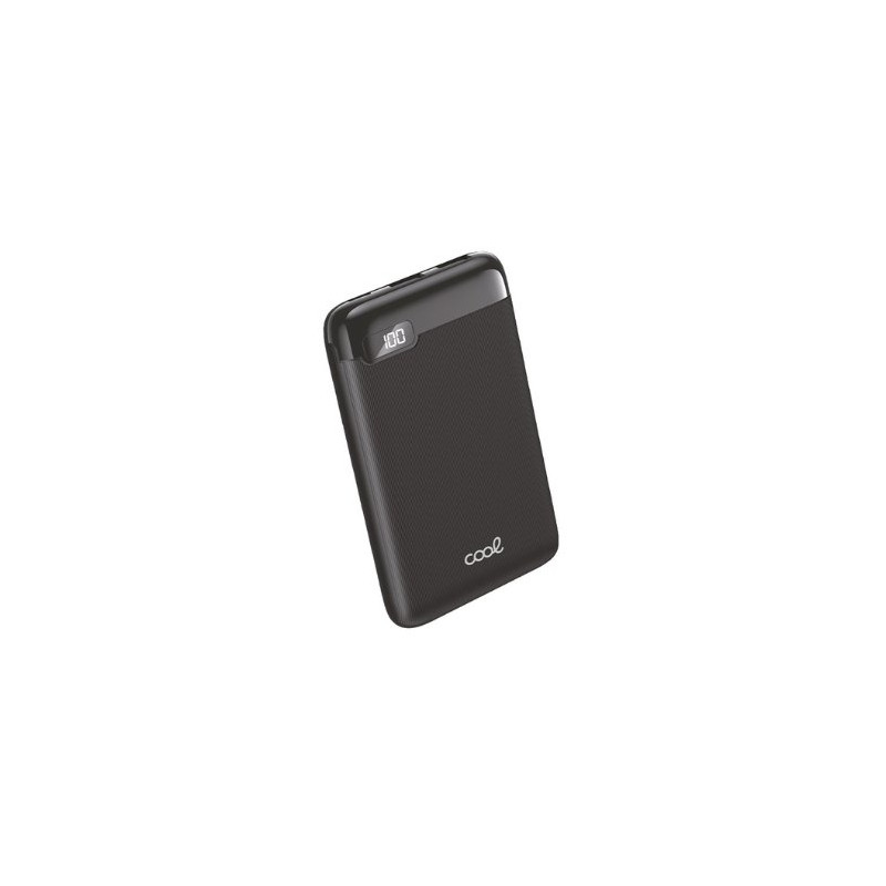 POWERBANK COOL 5000MAH 10W DISPLAY BLACK