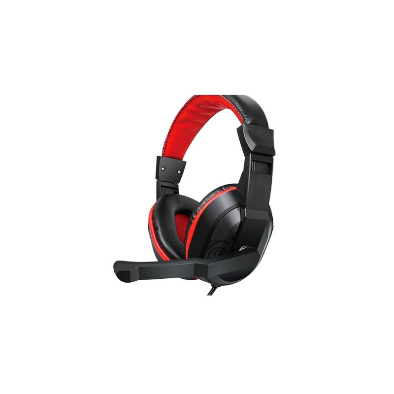 AURICULARES OFICINA COOL DUBLIN BLACK-RED