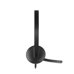 Logitech 981-000475 cuffia e auricolare Cablato A Padiglione Ufficio USB tipo A Nero