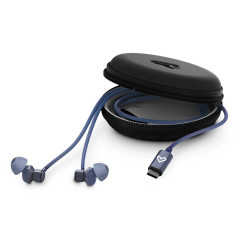 Energy Sistem Metallized Type C Auricolare Cablato In-ear Musica e Chiamate USB tipo-C Blu