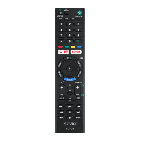 Savio RC-08 telecomando TV Pulsanti