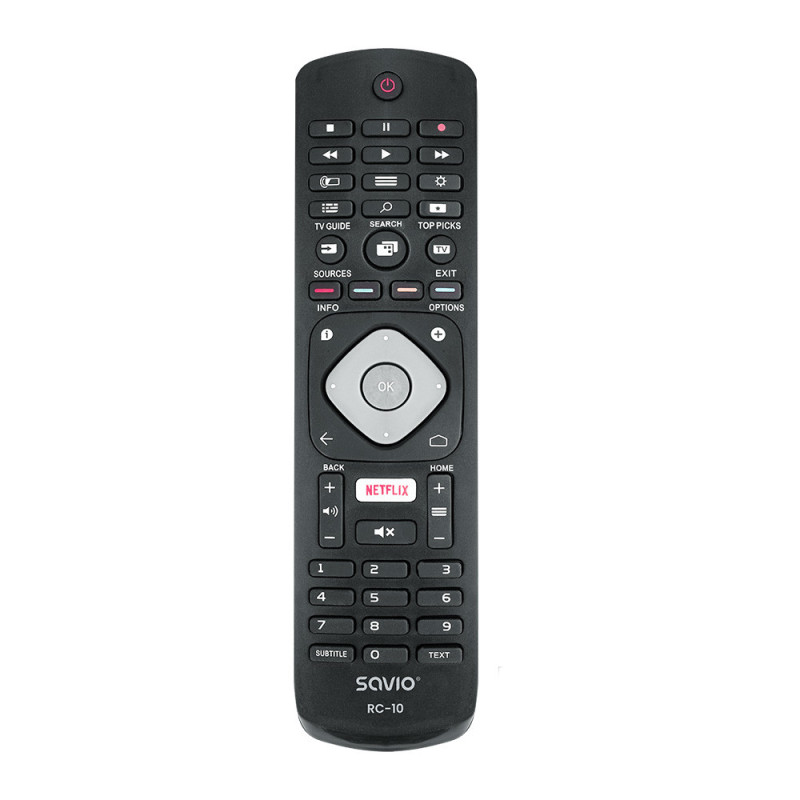 Mando tv savio rc - 10 compatible philips smart tv