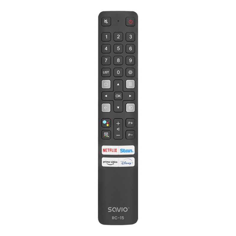 Mando tv savio rc - 15 compatible tcl smart tv