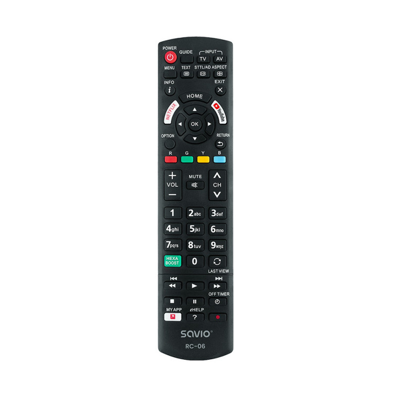 Mando tv savio rc - 06 compatible panasonic smart tv