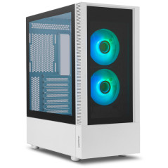 NOX Hummer Nemesis Midi Tower Bianco