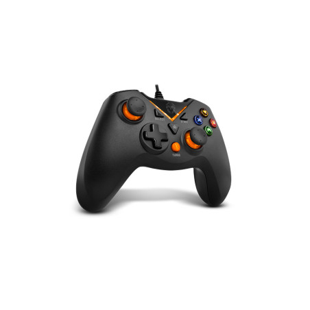 Krom NXKROMKEY periferica di gioco Nero USB Gamepad Analogico Digitale Android, PC, Playstation 3