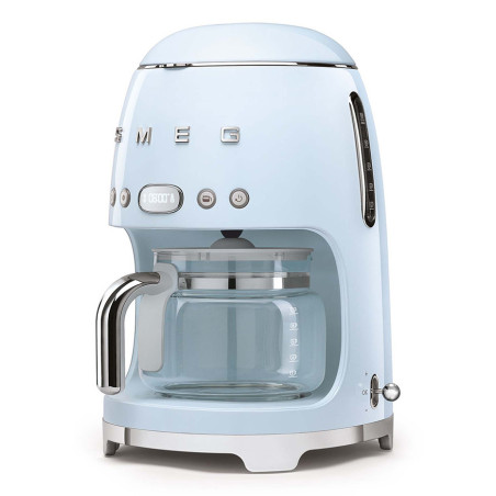 Smeg Macchina da Caffè Filtro 50's Style – Azzurro LUCIDO – DCF02PBEU