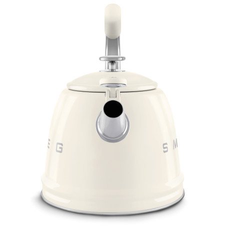 Smeg Bollitore con fischio 50's Style - Panna LUCIDO - WKF01CR