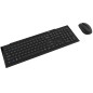 PACK RATON+TECLADO WIRELESS RAPOO 8210M BLACK