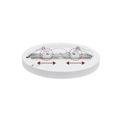 Muvit MIOCLA003 soluzione di illuminazione intelligente Lampada a soffitto intelligente Wi-Fi 30 W