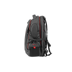 GENESIS Pallad 550 43,9 cm (17.3") Zaino Nero, Rosso