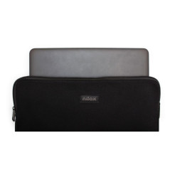 Nilox NXF1501 borsa per laptop 39,6 cm (15.6") Custodia a tasca Nero