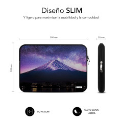 SUBBLIM SUBLS-SKIN150 borsa per laptop 39,6 cm (15.6") Custodia a tasca Multicolore