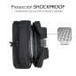 Mochila para portatil subblim traveller airpadding 15.6 pulgadas gris