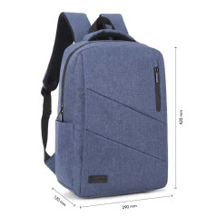 SUBBLIM City Backpack 39,6 cm (15.6") Zaino Blu