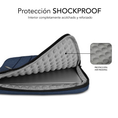 SUBBLIM SUBLS-AP36003 borsa per laptop 35,6 cm (14") Custodia a tasca Blu