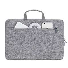 Rivacase 7915 light grey Laptop sleeve 13.3 with handles 39,6 cm (15.6") Custodia a tasca Grigio
