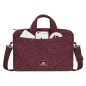 Maletin rivacase 7921 burgundy anvik para portatil 14 pulgadas rojo
