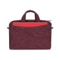 Maletin rivacase 7921 burgundy anvik para portatil 14 pulgadas rojo