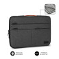 Funda subblim air padding 360 sleeve para portatil 15.6 pulgadas dark grey