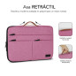 Funda subblim air padding 360 sleeve para portatil 15.6 pulgadas rosa