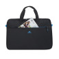 Maletin rivacase 8037 regent ii para portatil 15.6 pulgadas negro
