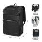 Mochila subblim business v2 ap para portatil 16 pulgadas negro