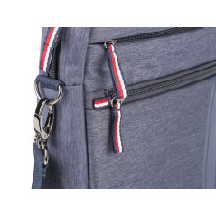 NATEC Oribi 35,8 cm (14.1") Borsa da corriere Blu, Blu marino
