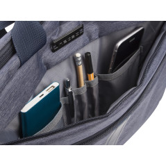NATEC Oribi 35,8 cm (14.1") Borsa da corriere Blu, Blu marino