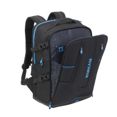 Rivacase 7860 43,9 cm (17.3") Zaino Nero, Blu