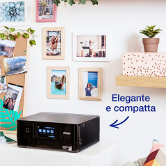 Epson Expression Photo XP-8700 stampante multifunzione fotografica A4, Wi-Fi Direct, display LCD 10,9 cm, stampa CD DVD, App
